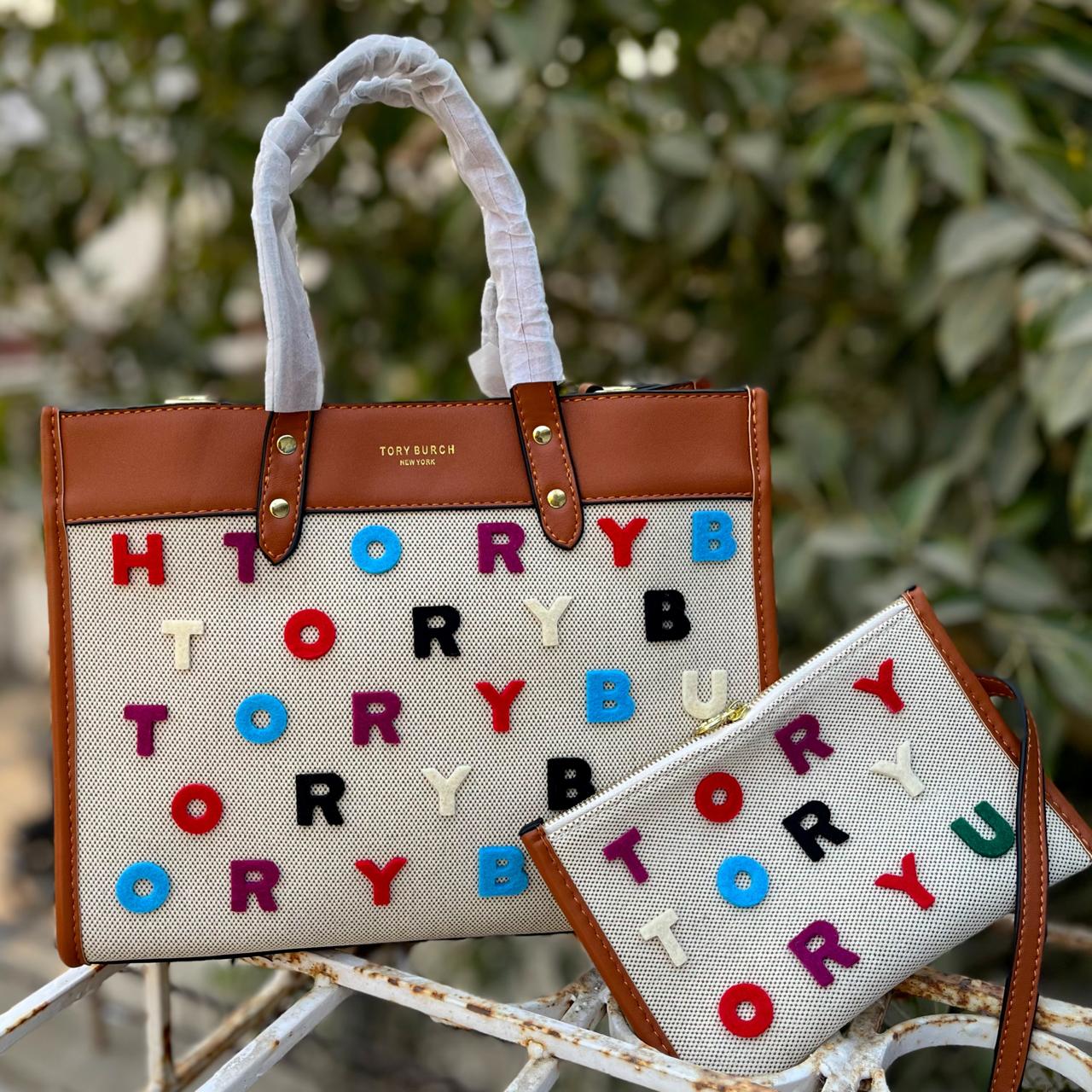 Tory Burch Signature Tote Bag