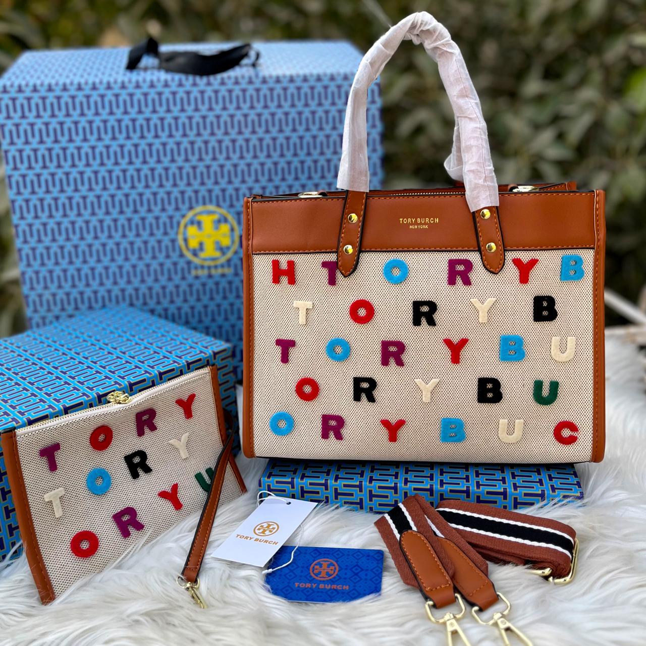 Tory Burch Signature Tote Bag