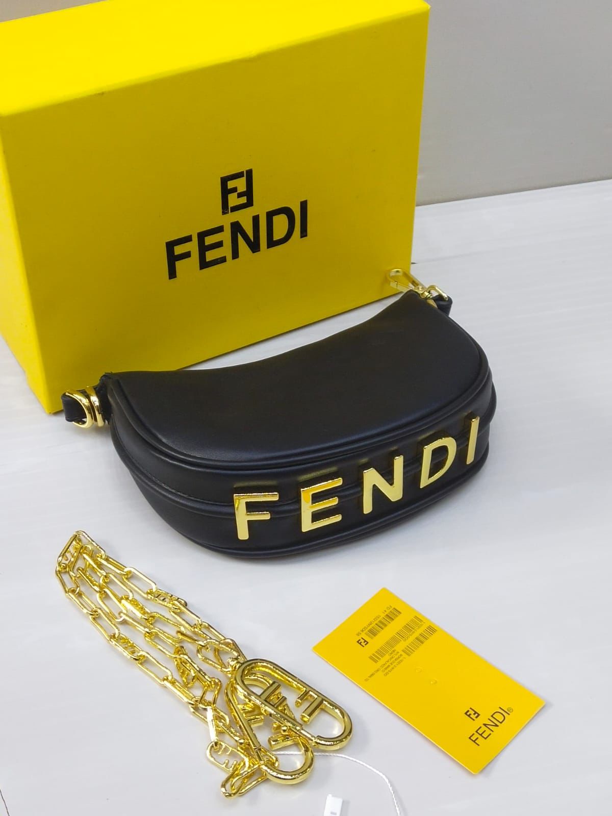 Fendi-Inspired Mini Handbag