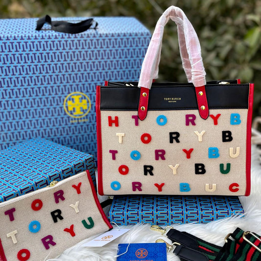 Tory Burch Signature Tote Bag