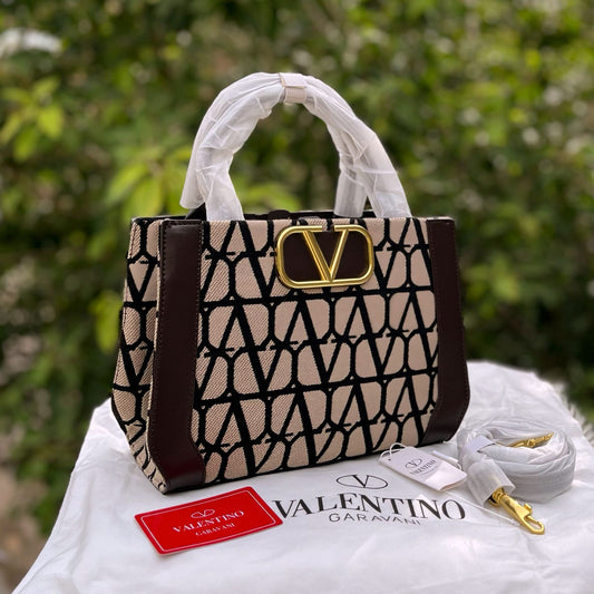Valentino Garavani V-Logo Signature Tote Bag